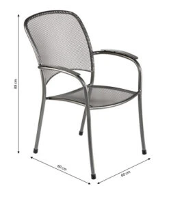 MWH Metall-Stapelsessel Carlo -Günstig Gartenbedarf 5305669 WE BG 001 MwhMetallStapelsesselCarloMetStapelsesselCarlo