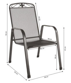 MWH Metall-Gartensessel Savoy -Günstig Gartenbedarf 5312046 WE BG 001 MwhMetallGartensesselSavoyStapelsesselSavoy2