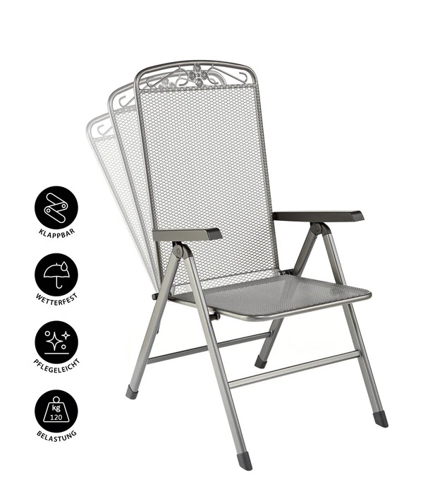 MWH Klapp-Gartensessel Savoy 9 MWH Klapp-Gartensessel Savoy - Image 7