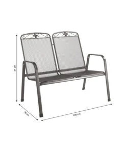 MWH Metall-Bank Savoy, 2-Sitzer 11 MWH Metall-Bank Savoy, 2-Sitzer -Günstig Gartenbedarf 5312871 WE BG 001 MwhMetallBankSavoy2SitzerMetallBankSavoy2Sitzer2