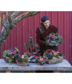 Grabstrauß In Liebe, Ca. Ø30 Cm -Günstig Gartenbedarf 6462857 WE MO 002 SerieInLiebePremiumAllerheiligen202301