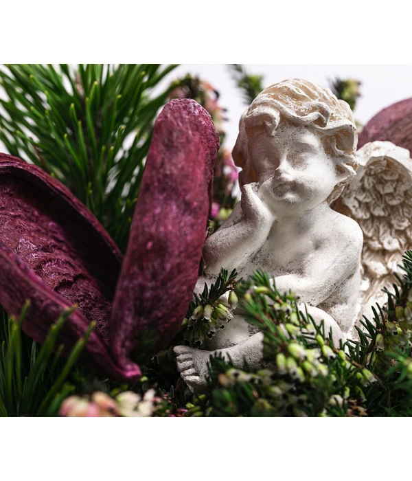 Grabgesteck Unvergessen, Rund, Ca. Ø20/H25 Cm 5 Grabgesteck Unvergessen, Rund, Ca. Ø20/H25 Cm - Image 3