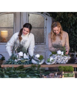 Grabgesteck Stille, Herzförmig, Ca. B20/H15/T20 Cm -Günstig Gartenbedarf 6462949 WE MO 002 SerieStillePremiumAllerheiligen2023