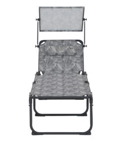 Siena Garden Campingliege Natura, Grau, Ca. B69/H43/T200 Cm -Günstig Gartenbedarf 6602981 WE FS 004 CampingliegeNatura