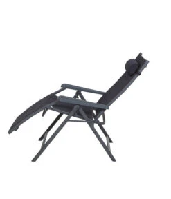 Siena Garden Camping Relaxstuhl Premium, Anthrazit -Günstig Gartenbedarf 6603021 WE FS 007 SienaGardenCampingRelaxstuhl PremiumAnthrazit