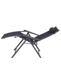 Siena Garden Camping Relaxstuhl Premium, Anthrazit -Günstig Gartenbedarf 6603021 WE FS 008 SienaGardenCampingRelaxstuhl PremiumAnthrazit