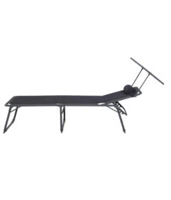 Siena Garden Campingliege Premium, Anthrazit, Ca. B69/H43/T200 Cm -Günstig Gartenbedarf 6603047 WE FS 004 SienaGardenCampingliegePremiumAnthrazit