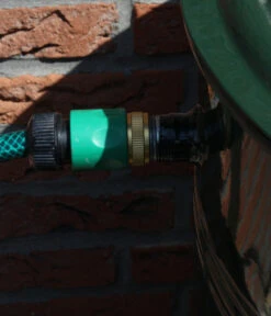 RENNER Metall-Regentonne Inkl. Steckanschluss, 150 L, Dunkelgrün -Günstig Gartenbedarf 6609481 WE DE 004 RegenwasserSammeltonnemitSteckanschlussca150l