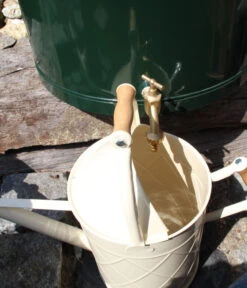 RENNER Metall-Regentonne Inkl. Steckanschluss, 150 L, Dunkelgrün -Günstig Gartenbedarf 6609481 WE DE 006 RegenwasserSammeltonnemitSteckanschlussca150l