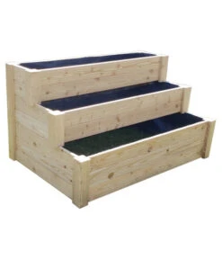 Westmann Treppenhochbeet Premium, Ca. B120/H64/T76 Cm