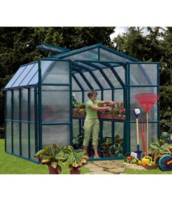 Rion Green Gewächshaus Prestige, Inkl. Fundament -Günstig Gartenbedarf 6611057 WE MO 001 50NorthGewaechshausPrestige done
