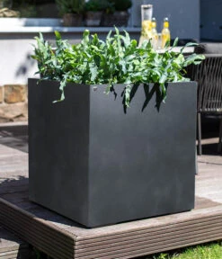 Fleur Ami Kunststoff-Topf Division Lite, Rechteckig -Günstig Gartenbedarf 6617047 WE MO 001 fleuramiKunststoffTopfDivisionLitequadratisch