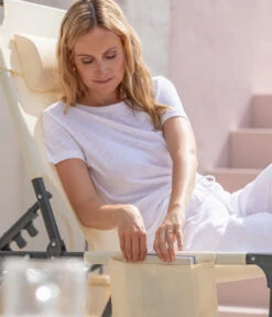 Dehner Gartenliege Mallorca, Ca. B71/H106/T227 Cm -Günstig Gartenbedarf 6635163 WE DE 009 LiegeMallorcaVanilla