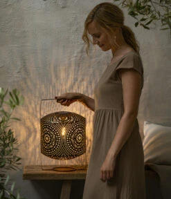 Dehner Solar Laterne Sapri, Ca. B25/H40/T25 Cm 7 Dehner Solar Laterne Sapri, Ca. B25/H40/T25 Cm -Günstig Gartenbedarf 6646756 WE MO 002 DehnerSolarleuchteSolarLaterneSapri