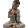 Dehner Polyresin-Buddha Holzoptik, Ca. H40 Cm -Günstig Gartenbedarf 6657498 WE FS 001 PolyresinBuddhaHolz