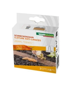 Windhager Schneckenzaun, Ca. L8 M -Günstig Gartenbedarf 6663322 WE FS 005 WindhagerSchneckenzaun