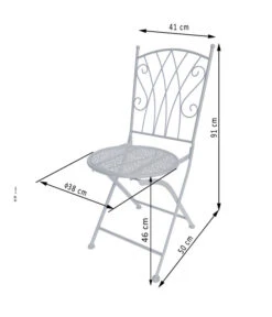 Dehner Klappstuhl Luca -Günstig Gartenbedarf 6666010 WE BG 001 StuhlLuca