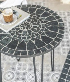 Dehner Mosaiktisch Madeleine, Ca. Ø60/H60 Cm -Günstig Gartenbedarf 6666531 WE DE 001 DehnerMosaiktischMadeleineD60cm