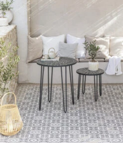 Dehner Mosaiktisch Madeleine, Ca. Ø60/H60 Cm -Günstig Gartenbedarf 6666531 WE MO 003 DehnerMosaiktischMadeleineD60cm