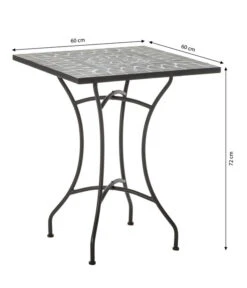 Dehner Mosaiktisch Madeleine, Eckig -Günstig Gartenbedarf 6666549 WE BG 001 DehnerMosaiktischMadeleineeckigkleineinzeln