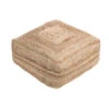 Dehner Pouf Lotta, Ca B50/H20/T50 Cm -Günstig Gartenbedarf 6667869 WE FS 001 PoufLottaJute50x50cm