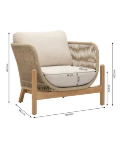 Dehner Sessel Portofino -Günstig Gartenbedarf 6669774 WE BG 001 DehnerSesselPortofino