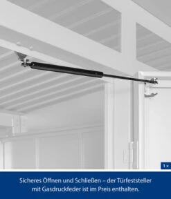 Hörmann Berry-Gerätehaus Modern-S Typ 3, Ca. B323,6/H219,4/T247,7 Cm 17 Hörmann Berry-Gerätehaus Modern-S Typ 3, Ca. B323,6/H219,4/T247,7 Cm -Günstig Gartenbedarf 6669782 WE DE 002 HoermannMetallgeraetehaus