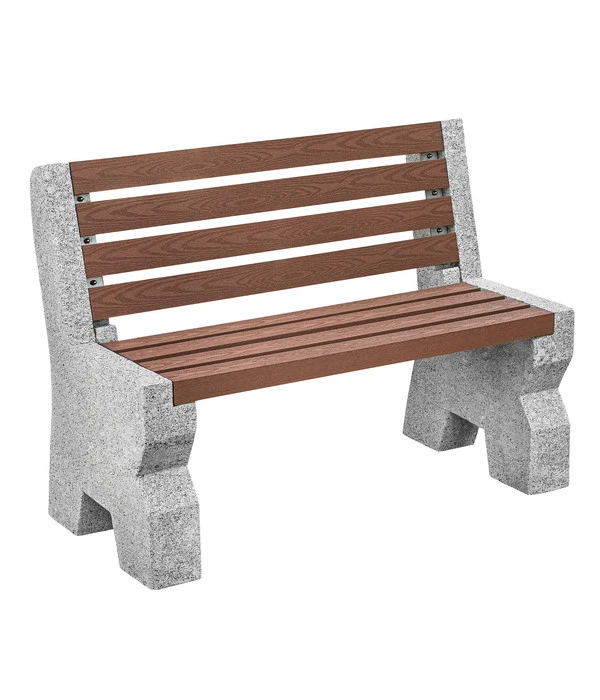 Dehner Granit-Gartenbank, 2-Sitzer, Ca. B114/H75/T52 Cm 3 Dehner Granit-Gartenbank, 2-Sitzer, Ca. B114/H75/T52 Cm