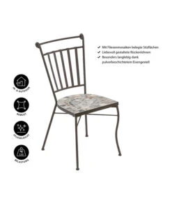 Dehner Mosaikstuhl Grazia -Günstig Gartenbedarf 6702278 WE IG 001 MosaikstuhlGraziaFINAL