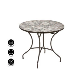 Dehner Mosaiktisch Grazia 12 Dehner Mosaiktisch Grazia -Günstig Gartenbedarf 6702328 WE IG 001 MosaiktischGrazia90cmFINAL