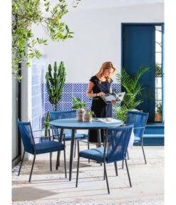 Dehner Tisch Delphi, Ca. Ø110/H74,5 Cm -Günstig Gartenbedarf 6702351 WE MO 003 GruppeDelphi