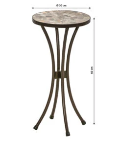 Dehner Mosaikblumenhocker Grazia -Günstig Gartenbedarf 6702369 WE BG 001 DehnerMosaikblumenhockerGraziaNEU