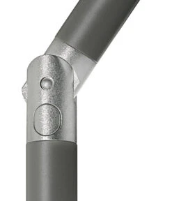 Dehner Schirm Milos, Rund, Ca. Ø294 Cm -Günstig Gartenbedarf 6702864 WE DE 001 SchirmMilosHellgrauNeu