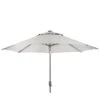 Dehner Schirm Milos, Rund, Ca. Ø294 Cm 2 Dehner Schirm Milos, Rund, Ca. Ø294 Cm -Günstig Gartenbedarf 6702864 WE FS 001 SchirmMilosHellgrauNeu