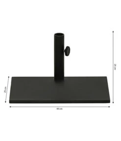 Dehner Balkonschirmständer, 20 Kg 7 Dehner Balkonschirmständer, 20 Kg -Günstig Gartenbedarf 6703573 WE BG 001 Balkonschirmstaender