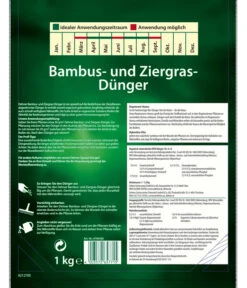 Dehner Bambus- Und Ziergrasdünger, 1 Kg -Günstig Gartenbedarf 6704456 WE DE 001 BambusundZiergrasduenger300gMQ