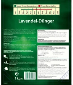Bestseller -Günstig Gartenbedarf 6704704 WE DE 001 Lavendelduenger1kgMQ