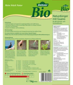 Dehner Bio Naturdünger Mit Guano -Günstig Gartenbedarf 6704837 WE DE 001 NaturduengermitGuano1kgBio