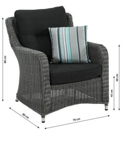 Dehner Sessel Toska -Günstig Gartenbedarf 6707855 WE BG 001 SesselToskaEinzelnNeu