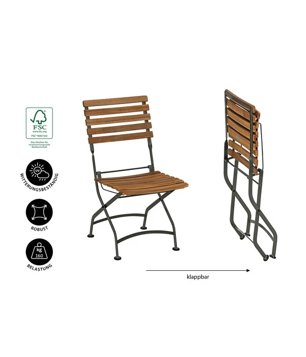 Dehner Klappstuhl Tegernsee 5 Dehner Klappstuhl Tegernsee - Image 3