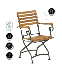 Dehner Klappsessel Tegernsee -Günstig Gartenbedarf 6708150 WE IG 001 KLAPPSESSELTEGERNSEE