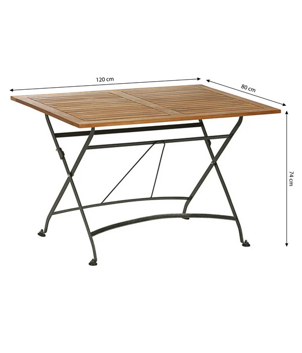 Dehner Klapptisch Tegernsee 7 Dehner Klapptisch Tegernsee - Image 5