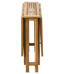Dehner Balkonklapptisch Macao, Ca. B124/H74/T80 Cm -Günstig Gartenbedarf 6712061 WE FS 003 BalkonklapptischMacaoNEU