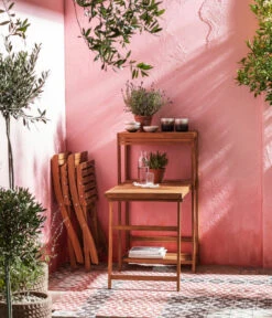 Dehner Balkonset Neapel, 3-teilig -Günstig Gartenbedarf 6712368 WE MO 003 DehnerBalkonsetNeapelNaturNEU