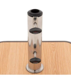 Doppler Schirmständer AluWood Trolley, 50 Kg -Günstig Gartenbedarf 6738017 WE DE 001 AluwoodSockel50kg