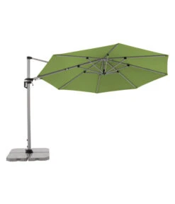 Doppler Pendelschirm Active, Rund, Ca. Ø370 Cm -Günstig Gartenbedarf 6739064 WE FS 006 PschirmActive370gruen