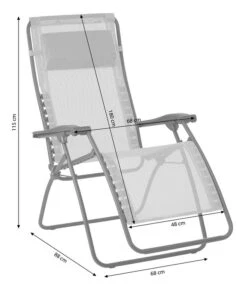 Lafuma Relaxsessel RSXA Clip, Batyline® -Günstig Gartenbedarf 6745681 WE BG 001 RelaxliegeRSXASeigleSW