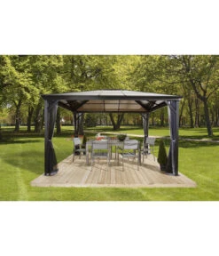 Sojag Pavillon Verona -Günstig Gartenbedarf 6752679 WE MO 001 PavillonVerona