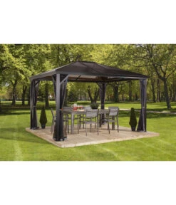 Sojag Pavillon Verona -Günstig Gartenbedarf 6752679 WE MO 002 PavillonVerona