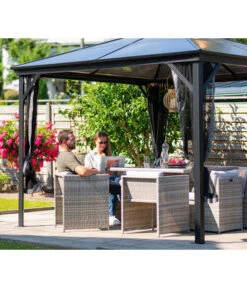 Sojag Pavillon Verona -Günstig Gartenbedarf 6752679 WE MO 007 PavillonBerona